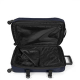 Eastpak TRANS4 S, Kleiner Reisetrolley, Ultra Marine (blau), 44L, Rollkoffer mit 4 Rädern und TSA-Schloss
