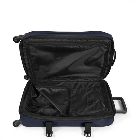 Eastpak TRANS4 S, Kleiner Reisetrolley, Ultra Marine (blau), 44L, Rollkoffer mit 4 Rädern und TSA-Schloss