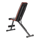Klappbare Trainingsbank bis 200 kg mit Expandern | HMS LS1203