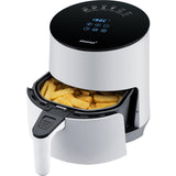 Steba Heißluft Fritteuse HF 1000 Touch Display Reisefritteuse Weiß/Schwarz