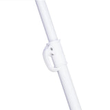 NILS CAMP Strandschirm türkis-weiß UV Schutz SPF40 für Strand Camping Garten