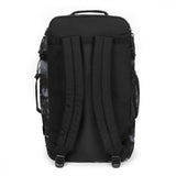 Eastpak CARRY PACK, Reiserucksack, Clouds Black (schwarz), 30L, Reisetasche mit Flaschenhalter und Laptopfach