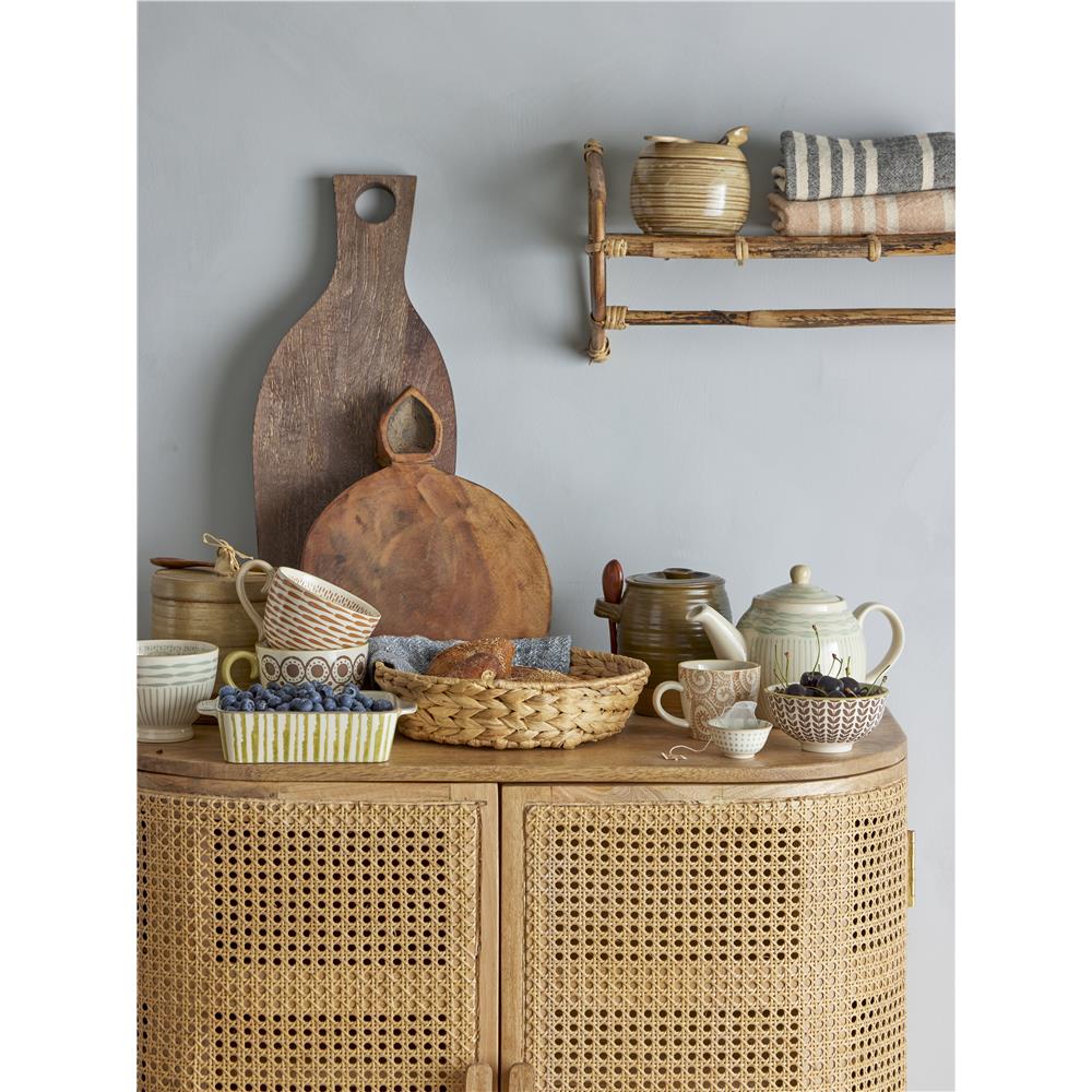 Bloomingville Maple Tasse, Orange Kringel, 200ml, Steingut, dänisches Design