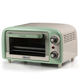 Ariete Vintage Mini Backofen, Grün, 10L Elektrobackofen im Retro-Design, 800W, 230°C