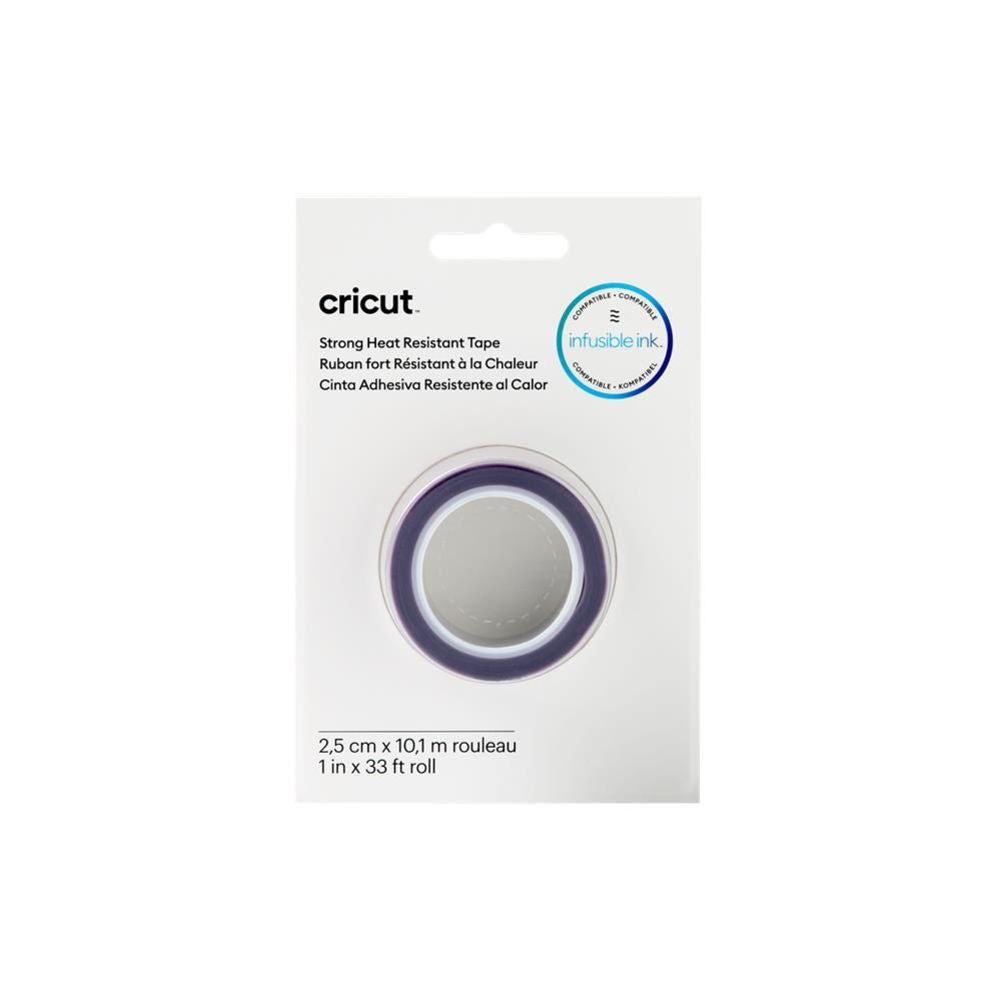 Cricut Strong Heat Resistant Tape Klebeband 2,5cm x 10m stark klebend und hitzebeständig