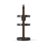 Umbra Bellwood 3-stufiger Kosmetik/Makeup Organizer in Schwarz/Walnuss