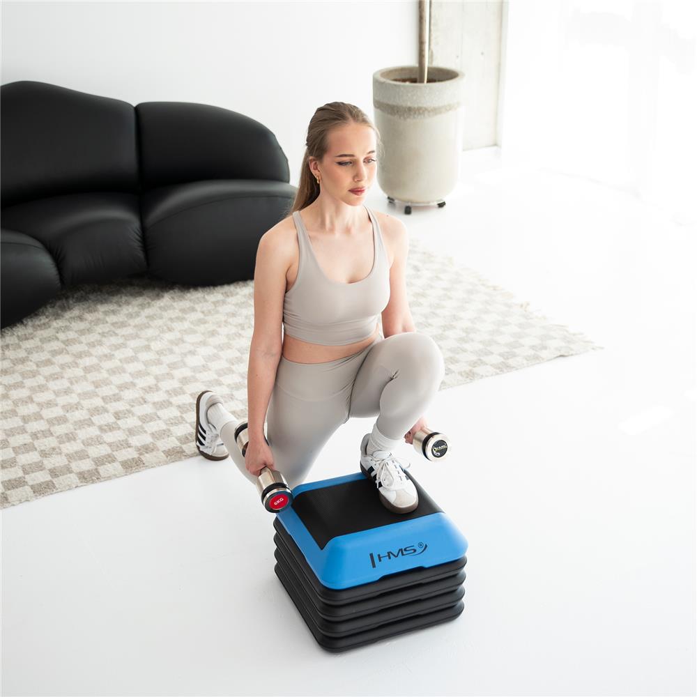 Aerobic Stepper höhenverstellbar für Fitness und Home Workout | HMS AS001
