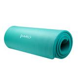 Yogamatte 183 x 61 x 1,5 cm Fitnessmatte Mint Gymnastikmatte rutschfest | HMS YM04