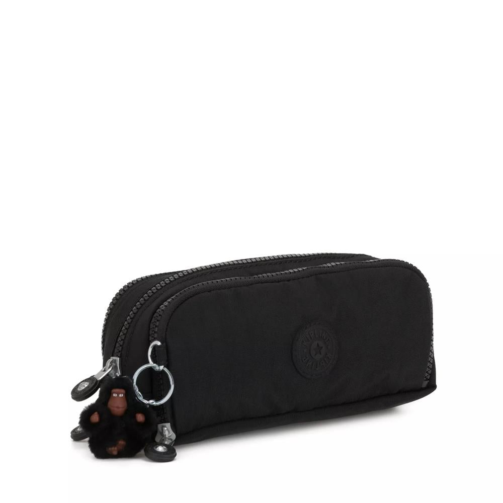 Kipling GITROY, großes Federmäppchen, True Black (schwarz), Stifteetui mit Organizer