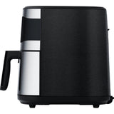 Steba Heißluftfritteuse HF 8000 FAMILY 8 Liter Edelstahl mit 8 Programmen 1800 Watt