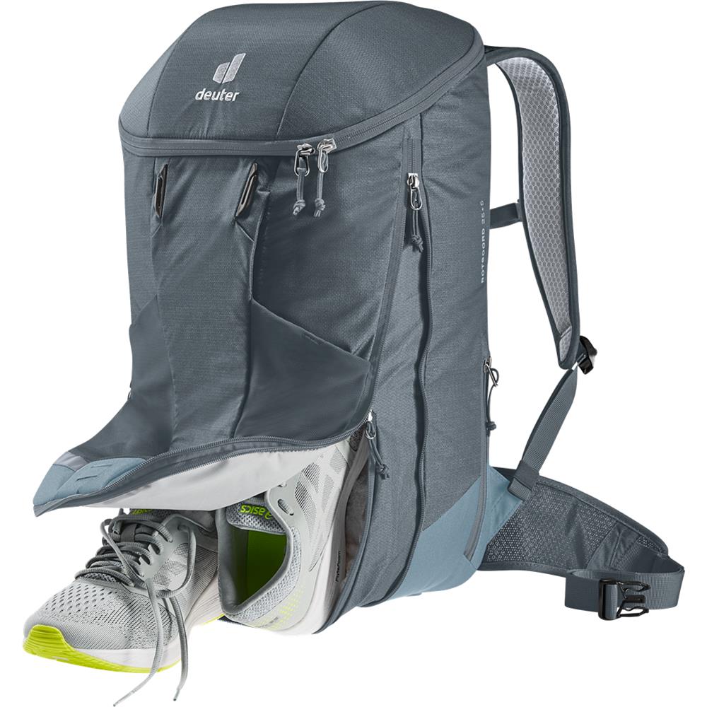 deuter Rotsoord 25+5, Fahrradrucksack, graphite-shale (grau), 30L, mit Laptopfach