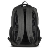 NILS City Rucksack 18L Grau - Laptoprucksack mit USB- und USB-C-Anschlüssen Arbeit Uni Alltag