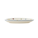 Bloomingville MINI Party Geschirr-Set 3-teilig D15,5 cm bunt - Kindergeschirr aus Steingut mit Hundemotiv
