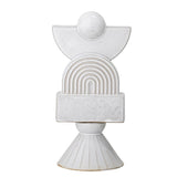 Bloomingville Beatrice Dekofigur Steingut Weiß 14 x 27 x 13 cm Skulptur