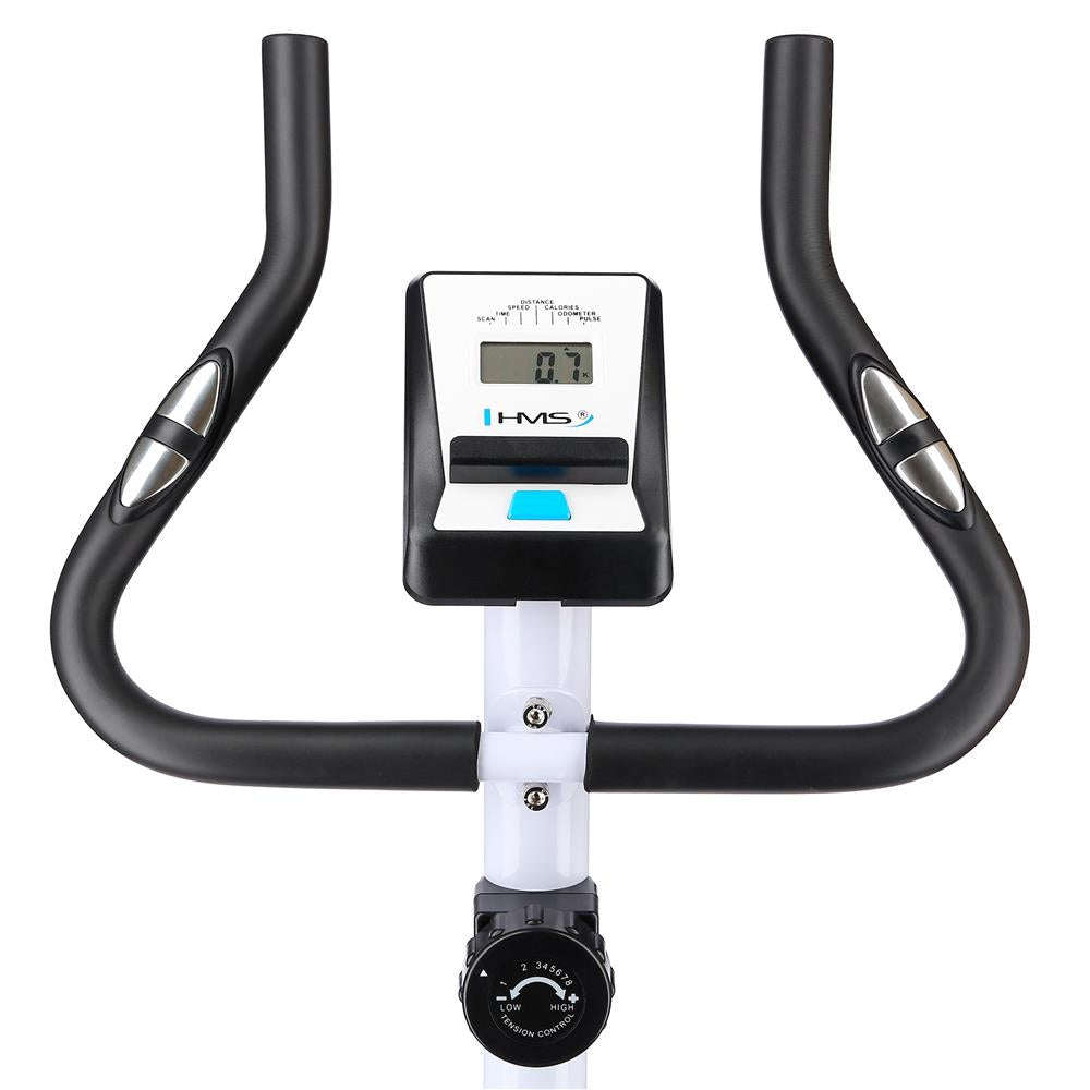 Heimtrainer Magnetbremse Weiß 8 Widerstandsstufen | HMS M8750