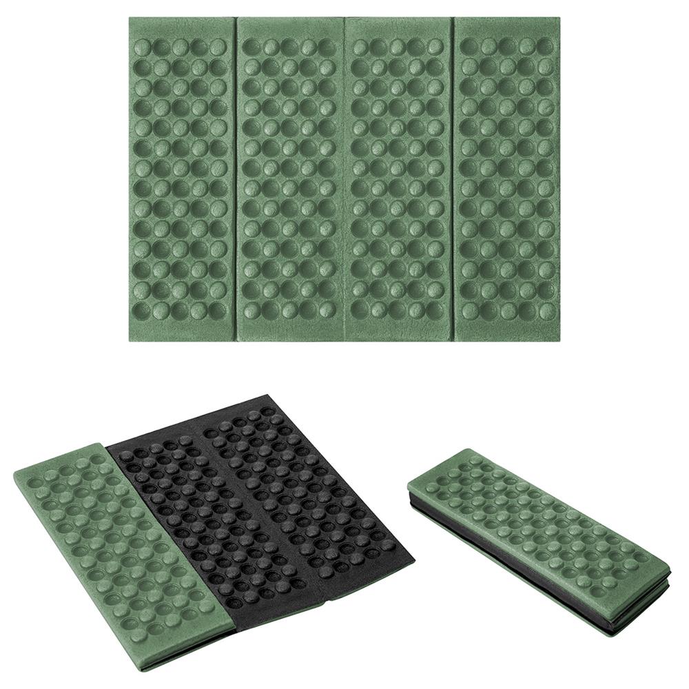 NILS CAMP Camping Sitzmatte grün faltbar ultraleicht für Camping Outdoor Strand