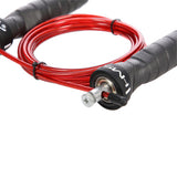 Speed Rope Springseil 311 cm Stahlseil verstellbar Schwarz/Rot | HMS SK48