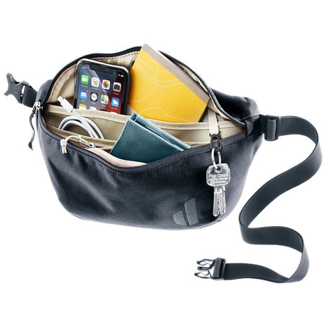 deuter Avengo Organizer, Bauchtasche, black (schwarz), 2,5L, Gürteltasche, Umhängetasche
