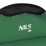 NILS CAMP Campingstuhl Tarnfarben - großer gepolsterter Klappstuhl mit Armlehnen für Camping & Garten
