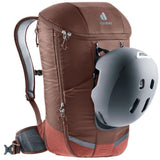 deuter Rotsoord 25+5, Fahrradrucksack, raisin-caspia (braun), 30L, mit Laptopfach