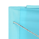 NILS CAMP Strandstuhl mit Kissen Blau - klappbarer Outdoorstuhl für Strand & Camping
