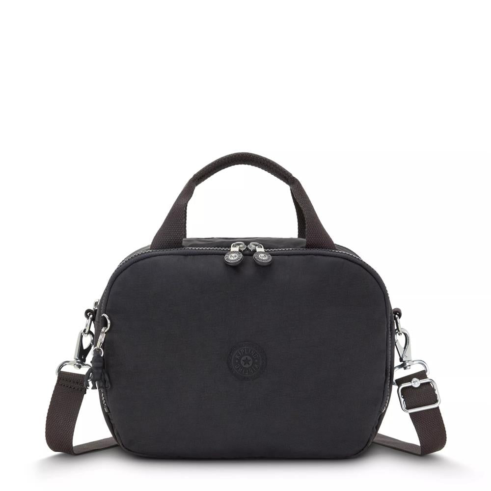 Kipling PALMBEACH, Beautycase, Black Noir (schwarz), Kulturtasche 7L Spiegel Trolleyhalterung