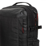 Eastpak TECUM M, Rucksack, CNNCT Rip Black (schwarz), 19L, mit Flaschenhalter und Laptopfach