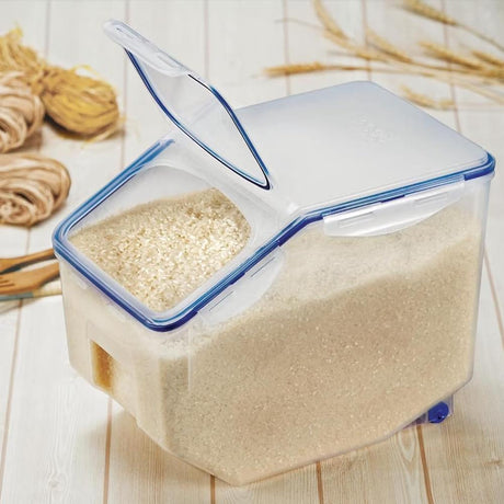 LocknLock Classic Küchen-Caddy 12 L - Schüttdose mit Klappdeckel BPA-frei