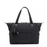 Kipling ART M, multifunktionale Tragetasche, Black Noir (schwarz), Reisetasche mit Trolleyhalterung