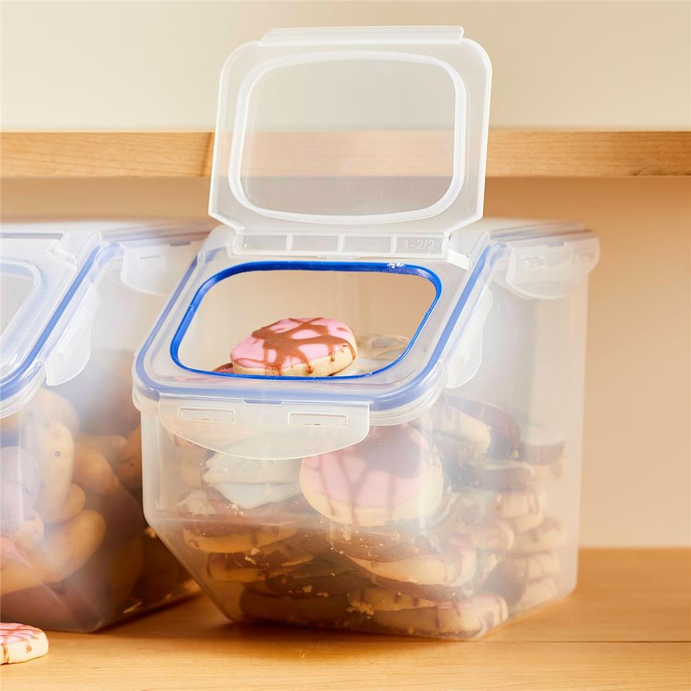 LocknLock PP Classic Küchen-Caddy 5 L mit Klappdeckel, BPA-frei
