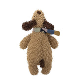 Bloomingville MINI Charlie Plüschtier bunt - weicher Hund Stofftier für Baby & Kinderzimmer Deko