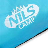 NILS CAMP Schlafsack Blau-Schwarz - leichter Sommerschlafsack für Camping, Trekking & Outdoor