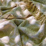 Bloomingville Pratello Decke Gelb Baumwolle Wohndecke 160x130cm