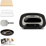 G3Ferrari elektrischer Pizzaofen Pizza Pronto Pizzamaker schwarz bis 430°C Pizzastein Display
