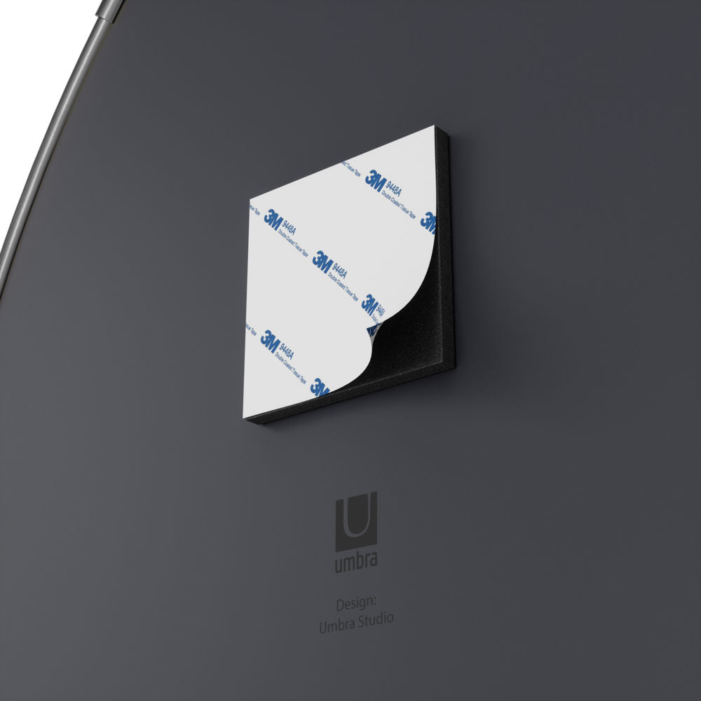 Umbra Hubba Pebble Wandspiegel Set, 3-teilig, mit organischer Form