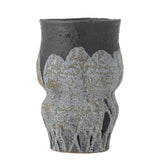 Bloomingville Neeson Blumentopf Blau Steingut 21,5 cm Übertopf