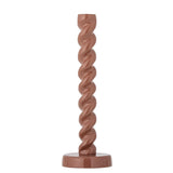 Bloomingville Diza Kerzenhalter Braun Aluminium 12x9cm