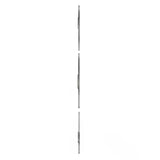 Umbra Hubba Pebble Wandspiegel Set, 3-teilig, mit organischer Form