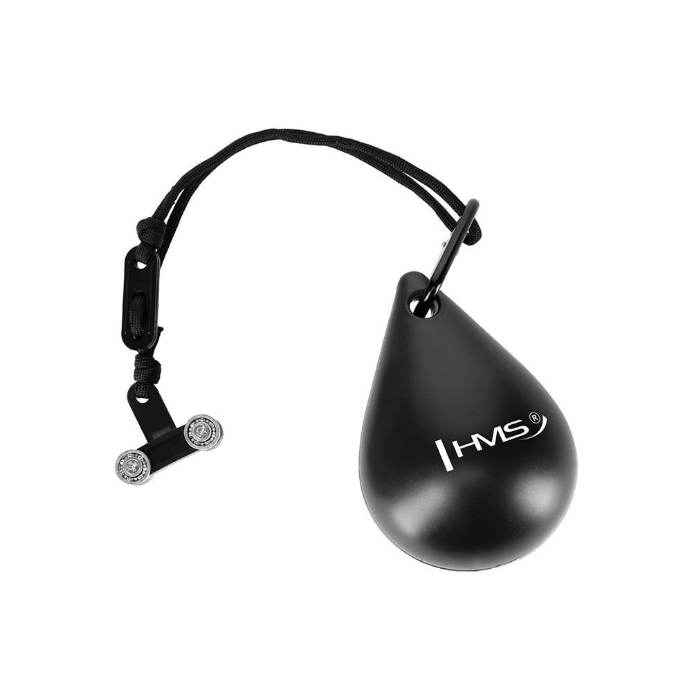 Hula Hoop Reifen Plus Size mit Gewicht und Massagefunktion Schwarz | HMS HHW11