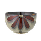 Bloomingville Samran Schale aus Steingut in Braun mit einem Durchmesser von 11cm