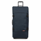 Eastpak TRANVERZ L, Großer Reisetrolley, Triple Denim (blau), 121L, Rollkoffer mit 2 Rädern und TSA-Schloss