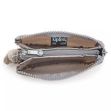 Kipling CREATIVITY S, kleine Geldbörse, Grey Gris (grau), Portemonnaie mit Reißverschluss
