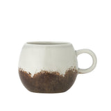 Bloomingville Paula Espressotasse Braun Crackle Steingut 140ml