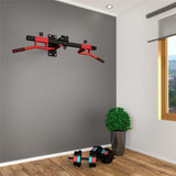 Klimmzugstange Wand- und Deckenmontage mit Boxsackhalter | HMS Premium DD10