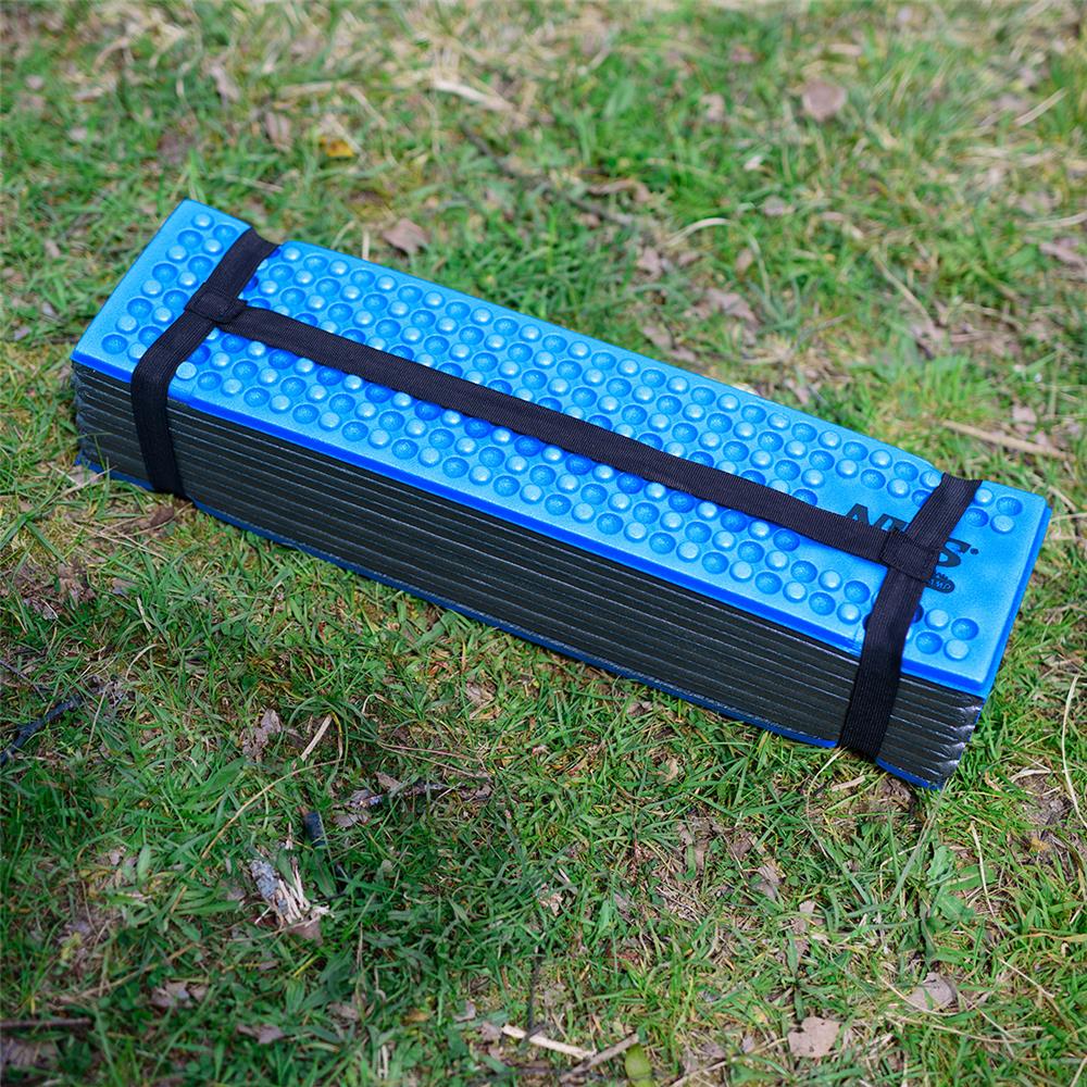 NILS CAMP faltbare Isomatte 188 cm in blau Camping Schlafmatte Outdoor Trekking Festival