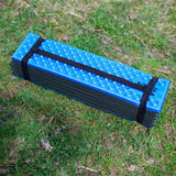 NILS CAMP faltbare Isomatte 188 cm in blau Camping Schlafmatte Outdoor Trekking Festival