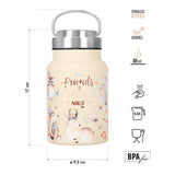 NILS CAMP Thermosflasche 520 ml für Kinder Edelstahl Camping Outdoor