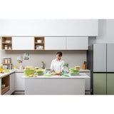 LocknLock Fresh Block 760 ml, 2-teilig, für Obst & Gemüse, BPA-frei
