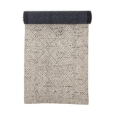 Bloomingville Saxo Teppich, Natur, Baumwolle L245 x B75 cm
