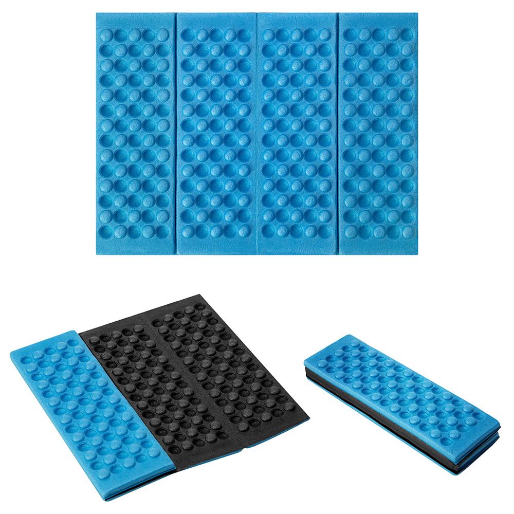 NILS CAMP Camping Sitzmatte blau faltbar ultraleicht für Camping Outdoor Strand